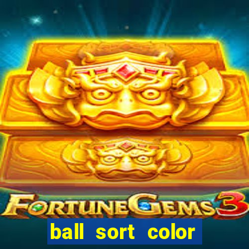 ball sort color water puzzle